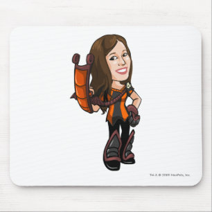 Alfombrilla De Ratón Comastar frecuentó el jugador del personal de