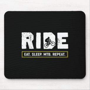 Alfombrilla De Ratón Come Reír Mtb Repetir Divertido Ciclismo De Montañ