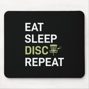 Alfombrilla De Ratón Comer disco de suspensión de golf Repetir