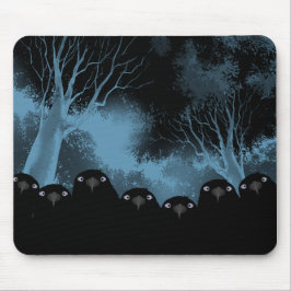 Alfombrilla De Ratón Comer Mousepad de cuervo