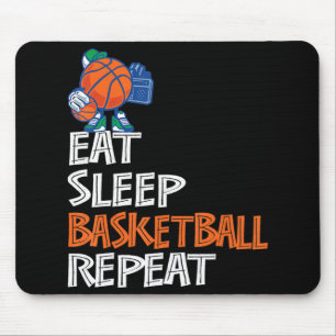 Alfombrilla De Ratón Comer Sleep Basketball Regalos repetidos para los