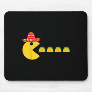 Alfombrilla De Ratón Comer tacos Fiesta Cinco De Mayo Mexicano