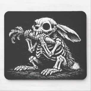 Alfombrilla De Ratón Comer Verduras – Conejo Muerto por BurnsInHell