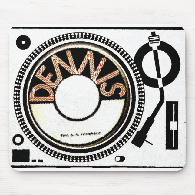 ALFOMBRILLA DE RATÓN COMERCIO DE TABLA DE TST / DENNIS (Frente)