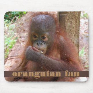 Alfombrilla De Ratón Comercio ilegal del mascota del bebé del orangután