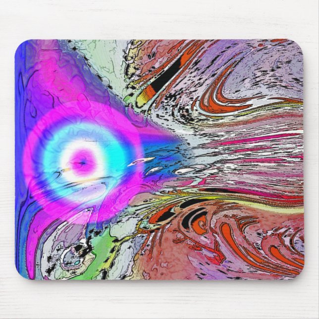 Alfombrilla De Ratón Cometa que brilla intensamente (Frente)