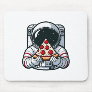 Alfombrilla De Ratón Comida de animales astronautas Pizza Margherita Co