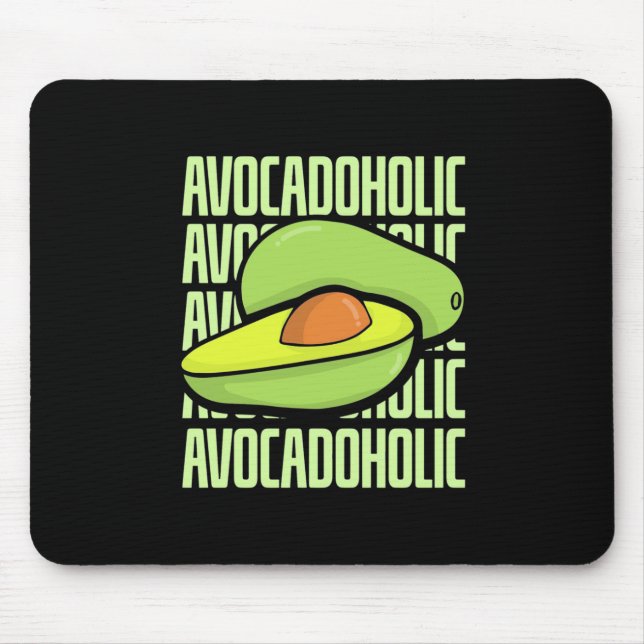 Alfombrilla De Ratón Comida de fruta de aguacate (Frente)