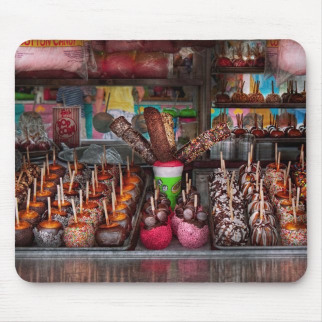 Alfombrilla De Ratón Comida - Dulces - Todo cubierto de chocolate (Frente)