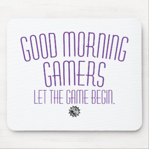 Alfombrilla De Ratón Comience El Juego Cita De Gamer