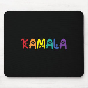 Alfombrilla De Ratón Comma La Harris Graciosa Cat Lettering Lgbt Rainbo