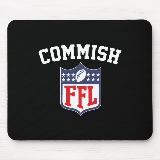Alfombrilla De Ratón Commish Fantasy Fantasy League Ffl Comm (Frente)