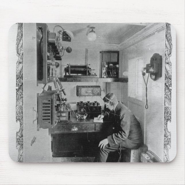 Alfombrilla De Ratón Como a bordo del "titánico arruinada " (Frente)