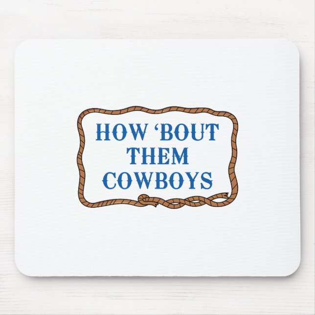ALFOMBRILLA DE RATÓN CÓMO COMPRARLES A LOS COWBOYS (Frente)