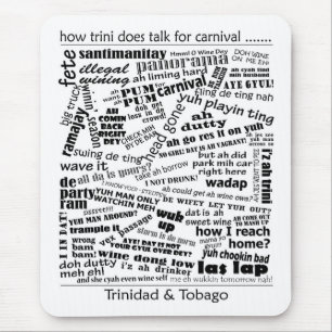 Alfombrilla De Ratón cómo habla trini Mousepad
