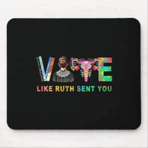 Alfombrilla De Ratón Como Ruth te envió la inspiración del voto feminis
