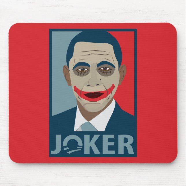 Alfombrilla De Ratón Comodín de Anti-Obama (Frente)