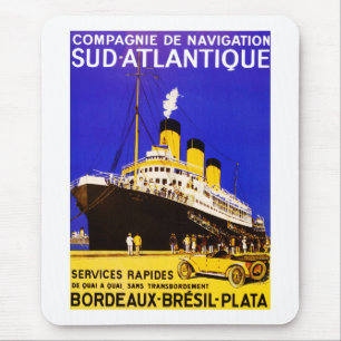 Alfombrilla De Ratón Compagnie De Navigation Sud Atlantique