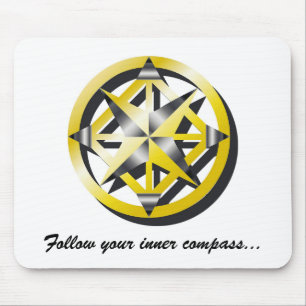 Alfombrilla De Ratón Compás interno Mousepad