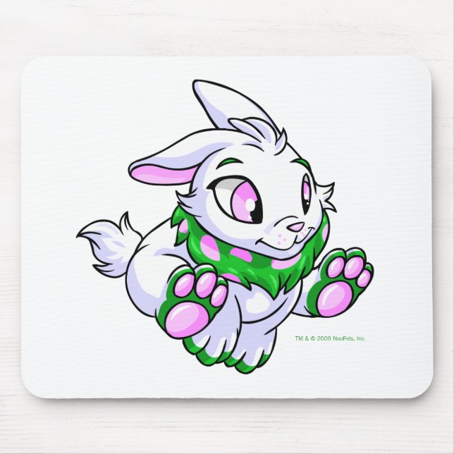 Alfombrilla De Ratón Competir con Cybunny verde (Frente)