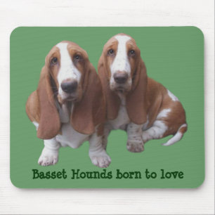 Alfombrilla De Ratón Compinches Mousepad de Basset Hound
