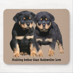 Alfombrilla De Ratón Compinches Mousepad de Rottweiler