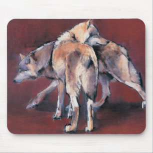 Alfombrilla De Ratón Composición 2001 del lobo