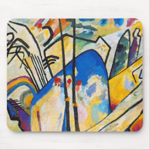 Alfombrilla De Ratón Composición Cuatro de Wassily Kandinsky - Arte Abs