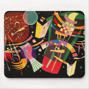 Alfombrilla De Ratón Composición X Abstracción biomórfica - Kandinsky