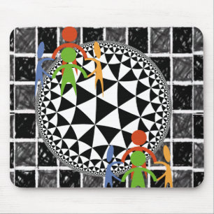 Alfombrilla De Ratón Comprobador de Mousepad