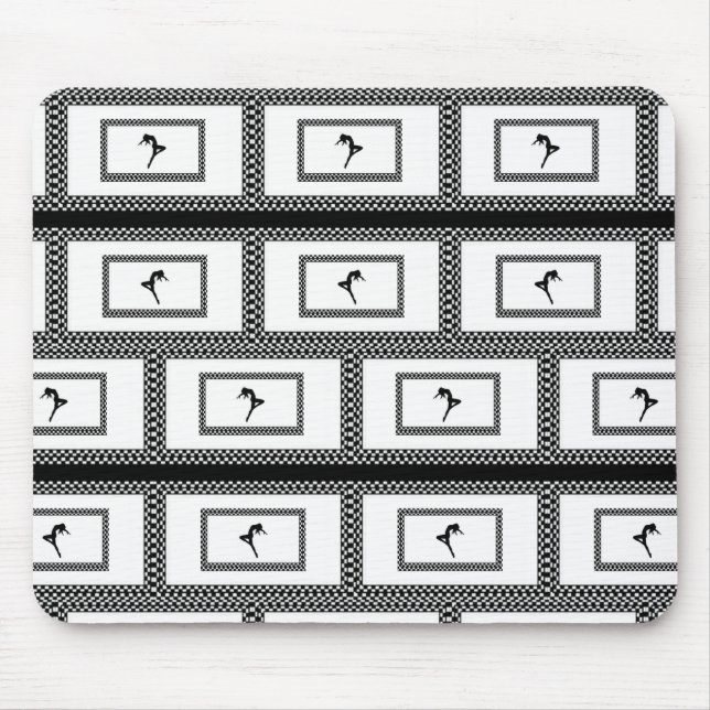 Alfombrilla De Ratón Comprobador de Mousepad (Frente)