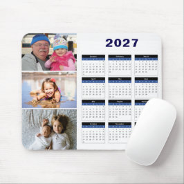 Alfombrilla de ratón con calendario personalizado 
