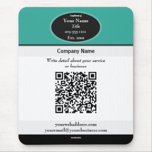 Alfombrilla de ratón con código QR promocional HAM