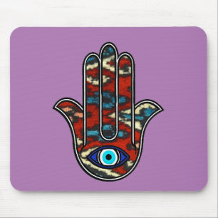 Alfombrilla de ratón con diseño de Mano de Fátima