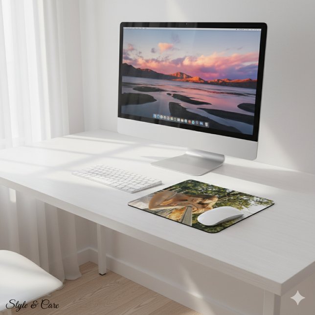 Alfombrilla de ratón con imagen personalizada que  (Eye Catching Custom Image Mouse Pad Office Comfort)