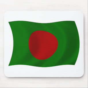 Alfombrilla de ratón con la bandera de Bangladesh