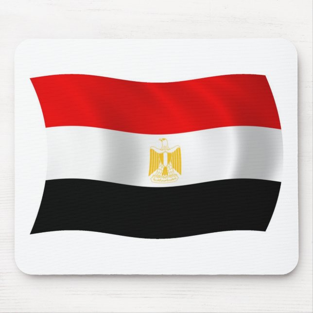 Alfombrilla de ratón con la bandera de Egipto (Frente)