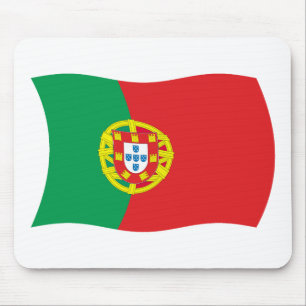 Alfombrilla de ratón con la bandera de Portugal