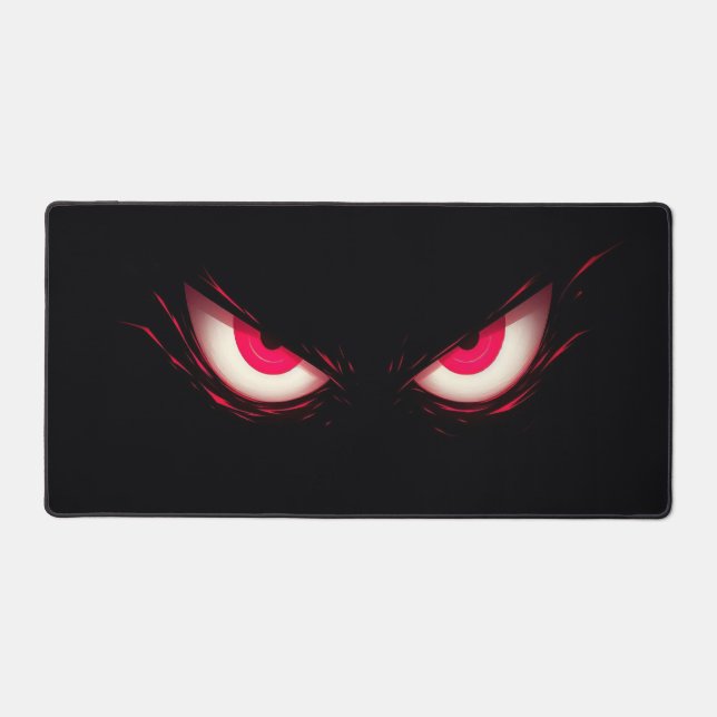 Alfombrilla de ratón con ojos rojos (Anverso)