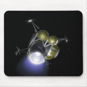 Alfombrilla De Ratón Concepto de un equipo que arruina apagado