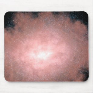 Alfombrilla De Ratón Concepto qué de una galaxia polvorienta y
