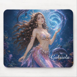 Alfombrilla De Ratón Concha de caracol mágica de Mareena editable 
