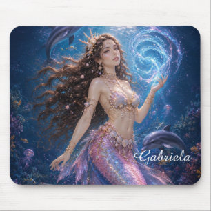 Alfombrilla De Ratón Concha de caracol mágica de Mareena editable