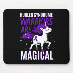 Alfombrilla De Ratón Conciencia de Guerrero del Síndrome Hurler Unicorn