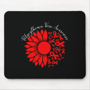 Alfombrilla De Ratón Conciencia de Policitemia Vera Girasol Rojo Mpn Sa
