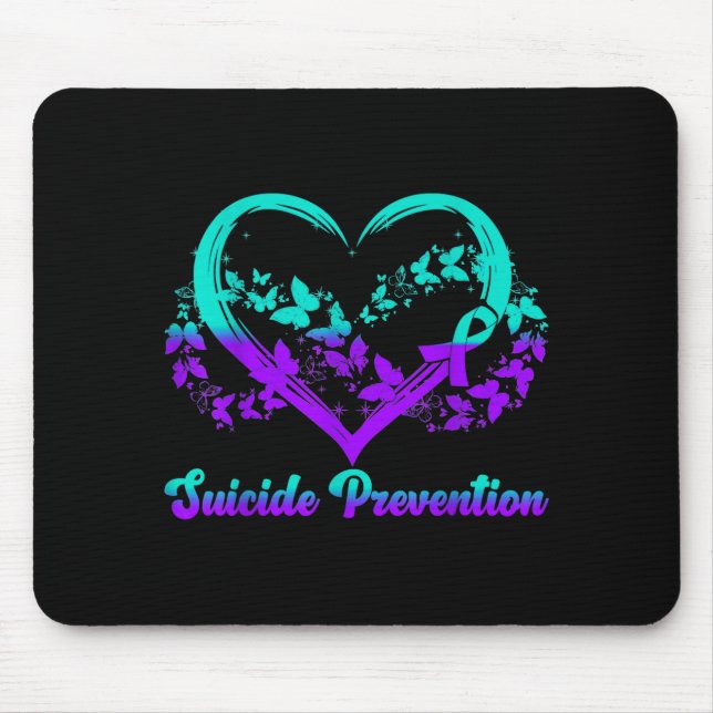 Alfombrilla De Ratón conciencia de prevención  (Frente)