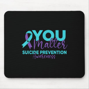 Alfombrilla De Ratón Conciencia de Prevención del Suicidio Usted