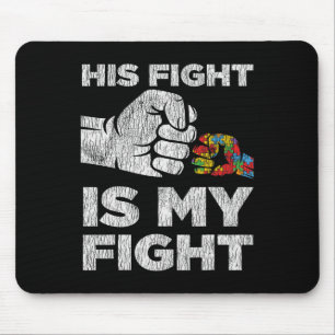 Alfombrilla De Ratón Conciencia del autismo Mamá papá padres niños auti