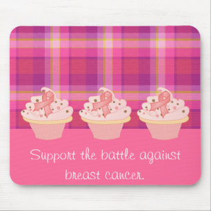 Alfombrilla De Ratón Conciencia del cáncer de pecho