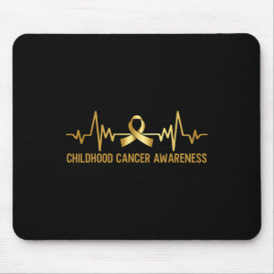 Alfombrilla De Ratón conciencia del cáncer infantil cáncer de septiembr